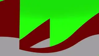 Green Screen Effects Animated Ribbon Shapes Scroll 7  Royalty Free
