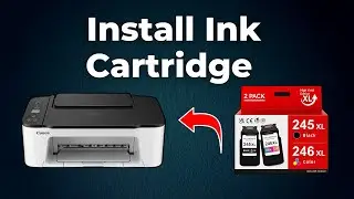 Canon Pixma TS3420 Printer How to Install Ink Cartridge 2024 (Step By Step Guide)