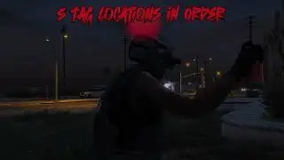 GTA Online 5 Tag locations