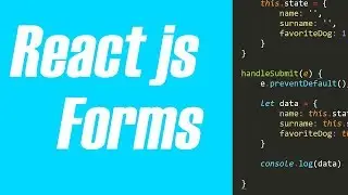 React js Tutorial - Forms