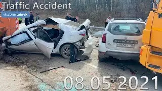 Подборка аварии ДТП на видеорегистратор от 08.05.2021 год