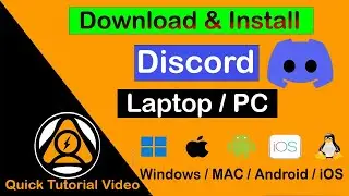 How to Download and Install Discord on PC and Laptop | Setup Discord App)