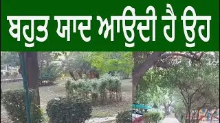 ਉਸ ਦੀ ਬਹੁਤ ਯਾਦ ਆਉਂਦੀ ਹੈ ਇਥੇ ਆ ਕੇ  |PARK VLOG | NATURE MUSIC VLOG | NATURE VLOGGING | AMRITSAR