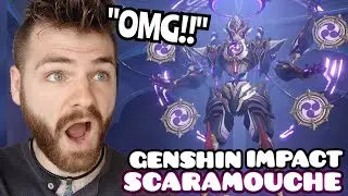 First Time Hearing SCARAMOUCHE Battle Theme | Polumnia Omnia | GENSHIN IMPACT OST | REACTION