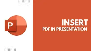 How To Add PDF Into Power Point