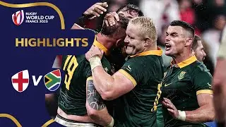 Pollard penalty lifts Springboks to final | England v South Africa | Rugby World Cup 2023 Highlights