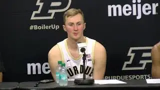 Player Interviews After Purdue's Win over Grand Valley State (Oct. 30, 2024)