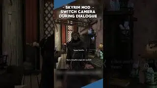 FINALLY A Mod That Lets You Switch Camera During Dialogue Has Been Created!