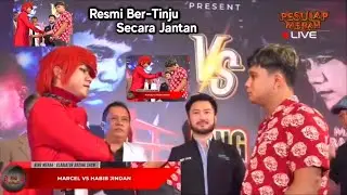 Pesulap Merah vs Jindan Secara Resmi Bertarung d atas ring tinju si jago merah vs mantan dukun tobat