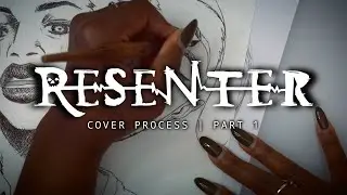 The Terrifying Process of RESENTER: Horror Manga Cover | Part 1