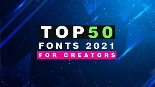 Best 50 Gaming Free Fonts Pack For Youtuber & Designers 2021 || Latest Fonts || Rahman's Diary