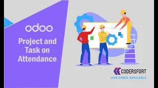 How to Select Project and Task on Attendance in odoo |  How mark attendance for a project in odoo.