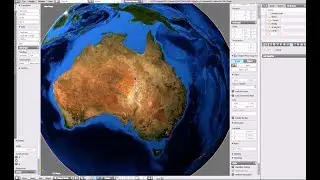 Create a 3d Earth Globe in Blender