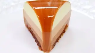 Муссовый торт Три Шоколада ТилиТелеТесто /  Triple Chocolate Mousse Cake