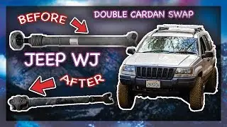 JEEP WJ Rzeppa to Double Cardan Swap Grand Cherokee