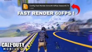 FAST RENDER LOW END DEVICE CONFIG IN CODM | FIX LAGS BR/MP | SEASON 8 CODM 2023