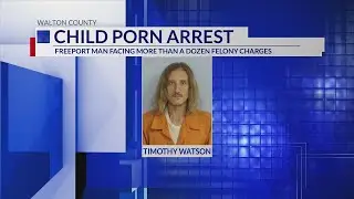 Freeport man charged with 18 counts of possession of child porn