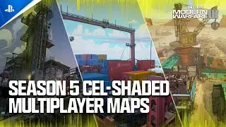 Call of Duty: Modern Warfare III & Warzone - New Season 5 Cel-Shaded Maps | PS5 & PS4 Games