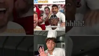 I met mrbeast on omegle 😳قابلت مستر بيست في اوميجل 😳