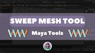 Mastering Maya's Sweep Mesh Tool: Create Stunning Curved-Based Models with Ease!