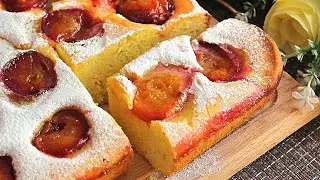Пока еще на Рынке есть Слива, приготовьте этот пирог