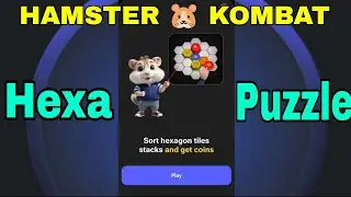 Hamster 🐹 Kombat Hexa Puzzle | How to play Hamster New Hexa Puzzle | Hamster New Game Hexa Puzzle