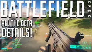BATTLEFIELD 2042 BETA DETAILS! - Dates, maps, modes, progression and cosmetics!😎
