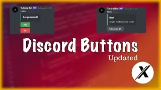 [UPDATED] HOW TO MAKE DISCORD BUTTONS EASILY | DISCORD.JS |  DISCORD BUTTONS V3