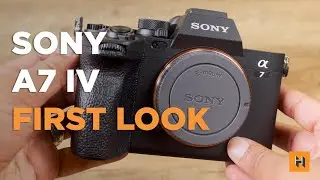 Sony A7 IV First Look IN STUDIO