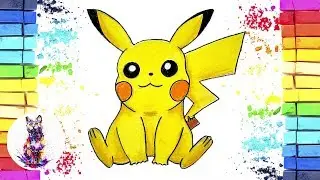 Как нарисовать Покемона Пикачу | How to Draw a Pikachu