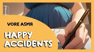 ASMR Relax in my mouth while I draw [Accidental Vore] [F4A] [Mouth Sounds] [Stomach Sounds]
