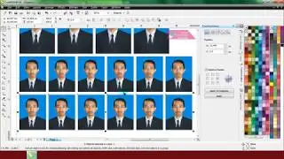 Cara Membuat Pas Foto di CorelDRAW | Belajar CorelDRAW