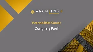 Intermediate course - 8. Workshop: Designing roof - ARCHLine.XP 2024