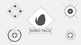 Black White Intro Pack (After Effects template)