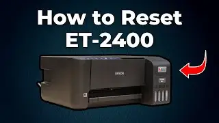 Epson ECO Tank ET-2400 How to Reset the Wi-Fi Settings (Step By Step)