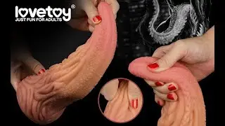 LoveToy | Nature Cock | 10'' Dual layered Platinum Silicone Tongue LV411018