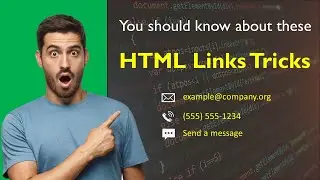 You should about these amazing HTML links | HTML links Tricks | HTML Anchor Tag | Hyperlink