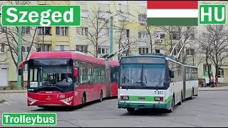 SZEGED TROLLEYBUS / Szeged trolibusz 2024 [4K]