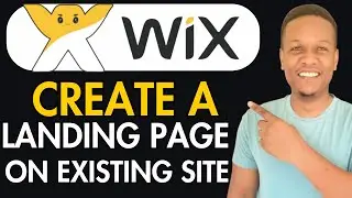 How To Create A Landing Page On Existing Wix Website