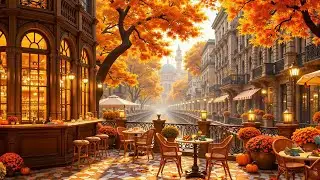 Monday Morning Jazz - Begin the week with Relaxing Jazz Music at Cozy Coffee Shop ~ Autumn Ambience