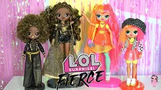 LOL Surprise OMG Fierce Dolls Royal Bee and Neonlicious Unboxing and Review 