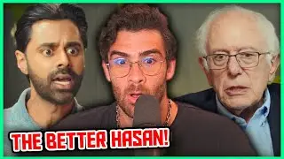 Hasan Minhaj Interviews Bernie Sanders | Hasanabi Reacts