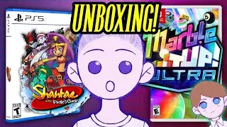 UNBOXING: Shantae & The Pirate's Curse! & Marble It Up! | PS5 & Nintendo Switch!