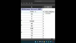 How to identify number of characters, number and text in Microsoft excel 