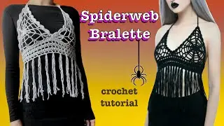 Crochet Spiderweb Top | DIY Crochet Tutorial