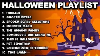 1 Hour Halloween Songs Playlist 2025 🎃 Ultimate Halloween Party Playlist