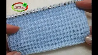 №77 Супер узор спицами - Как тканное полотно.  Красивый, не обычный.  Knitting pattern
