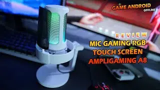 REVIEW MIC RGB GAMING TOUCH SCREEN - FIFINE AmpliGame A8
