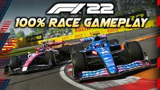 F1 22 Gameplay: 100% RACE LAST TO ? CHALLENGE CANADIAN GP WITH ALONSO!