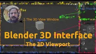 Blender 3D Interface - The 3d View-port